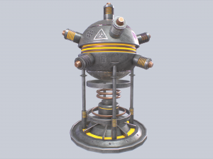 Nuclear reactor Modèle 3D