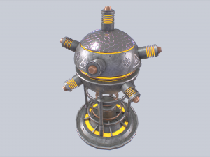 Nuclear reactor Modèle 3D
