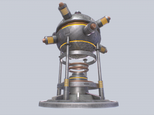 Nuclear reactor Modèle 3D