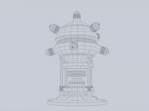 Nuclear reactor Modèle 3D