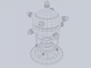 Nuclear reactor Modèle 3D
