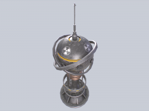 Nuclear reactor 3D Модель
