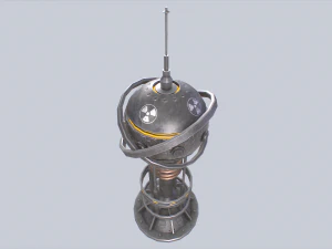Nuclear reactor 3D Model