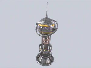 Nuclear reactor 3D Model