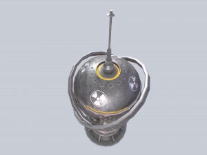 Nuclear reactor 3D Модель