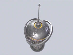 Nuclear reactor 3D Model
