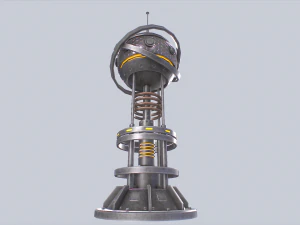 Nuclear reactor 3D Model