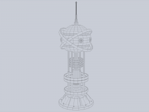 Nuclear reactor 3D Модель