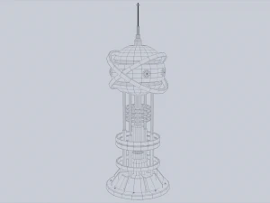 Nuclear reactor 3D Model