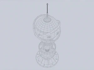 Nuclear reactor 3D Model
