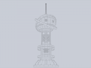 Nuclear reactor 3D Модель