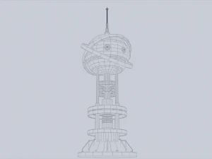 Nuclear reactor 3D Model