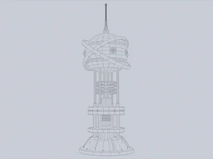 Nuclear reactor 3D Model