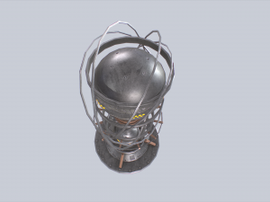 Nuclear reactor Modello 3D