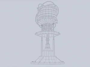 核反应堆 3D 模型