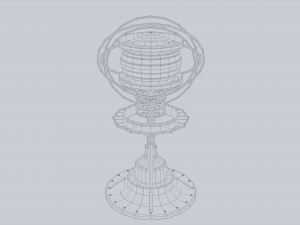 Nuclear reactor Modello 3D