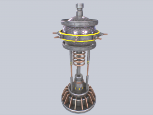 Nuclear reactor Modèle 3D