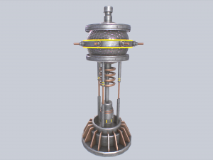 Nuclear reactor Modèle 3D