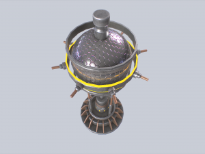 Nuclear reactor Modèle 3D
