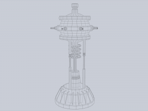 Nuclear reactor Modèle 3D