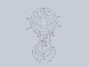 Nuclear reactor Modèle 3D