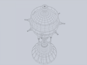 Nuclear reactor Modèle 3D