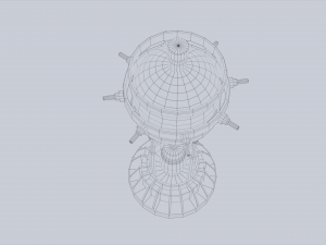 Nuclear reactor Modèle 3D