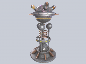 Nuclear reactor 3D Модель