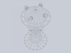 Nuclear reactor 3D Модель