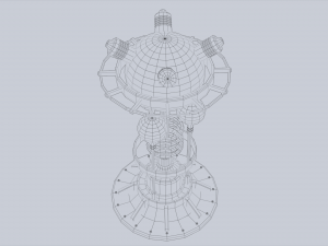 Nuclear reactor 3D Модель