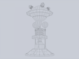 Nuclear reactor 3D Модель