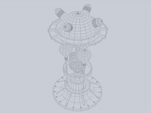 Nuclear reactor 3D Модель
