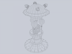 Nuclear reactor 3D Модель