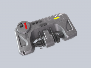 Scifi battery 3D 모델