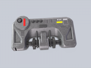 Scifi battery 3D 모델