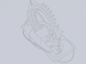 Sci fi portal 3D Model