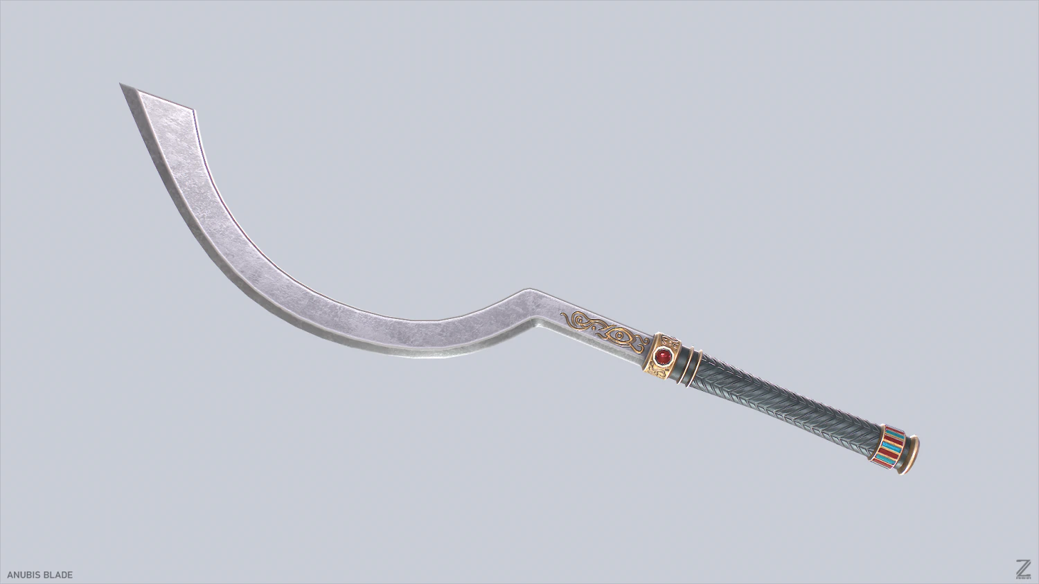 L&acirc;mina de An&uacute;bis Modelo 3D .c4d .max .obj .3ds .fbx .stl .blend 