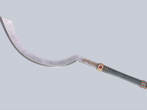 Anubis blade 3D Model