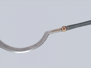 Anubis blade 3Dモデル