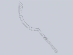 L&acirc;mina de An&uacute;bis Modelo 3D