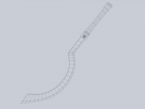 Anubis blade 3Dモデル