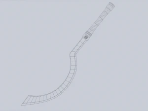 L&acirc;mina de An&uacute;bis Modelo 3D