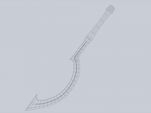 Anubis blade 3D मॉडल