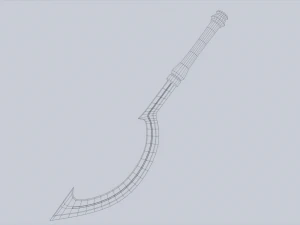 Anubis blade 3D Model