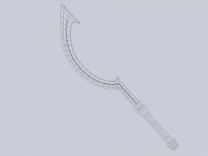 Anubis blade 3D Model