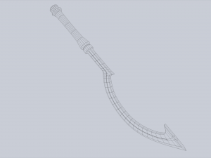 Anubis blade 3D मॉडल