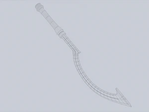 Anubis blade 3D Model