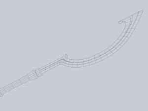 Anubis blade 3D मॉडल