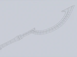Anubis blade 3D Model