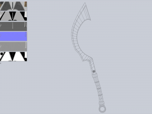 Anubis blade 3D Model